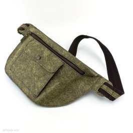 Cork Fanny Pack, Waist Pack Male, Men's Belt Bag