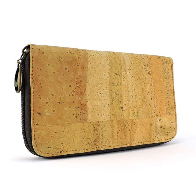 Cork Leather Purse / Natural