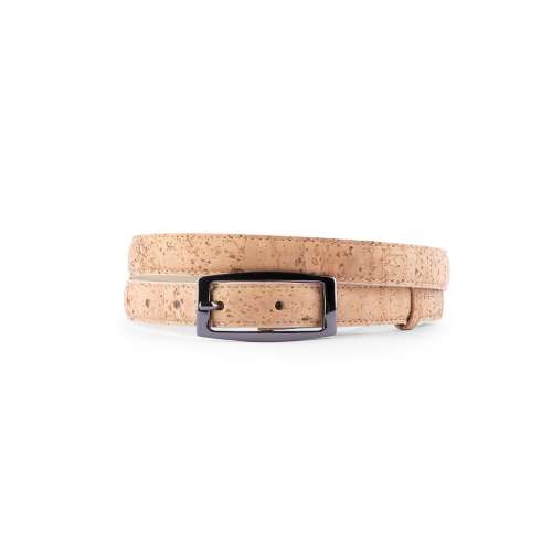 Cork Leather Belt / Brown 40 MM