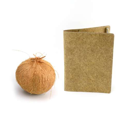 Coconut Leather Refillable Notebook Cover