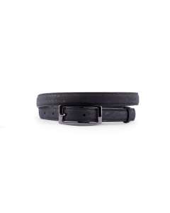 Cork Leather Belt / Black 20 MM