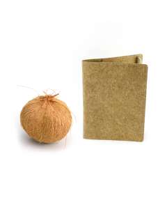 Coconut Leather Refillable Notebook Cover